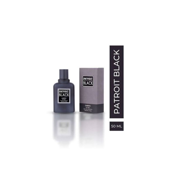 ادکلن گابرینی مردانه مدل PATROIT BLACK حجم 50 میلی لیتر