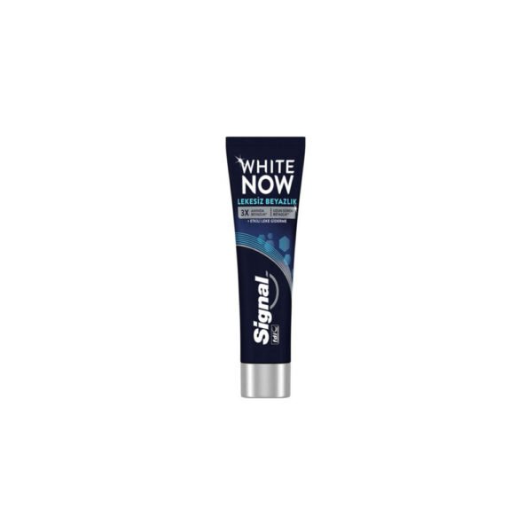 خمیر دندان سیگنال مدل وایت ناو White Now lekesiz beyazlik حجم 50 میلی لیتر