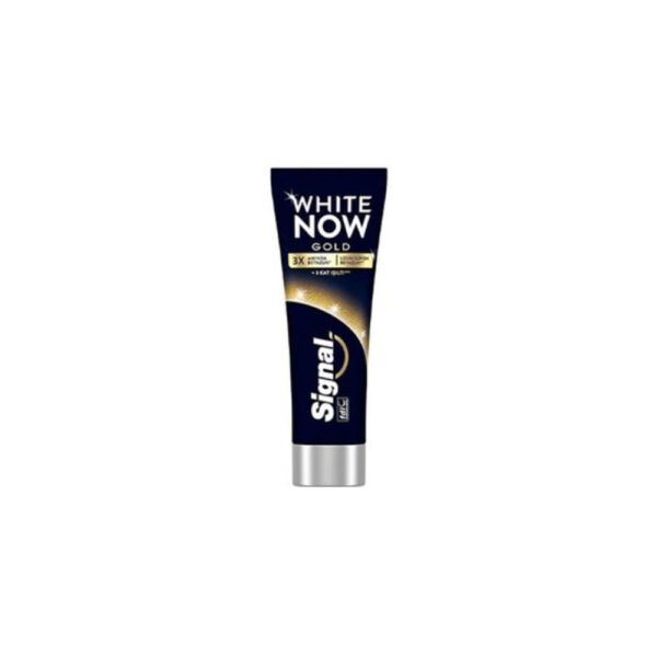 خمیر دندان سیگنال مدل وایت ناو گلد White Now Gold حجم 75 میلی لیتر