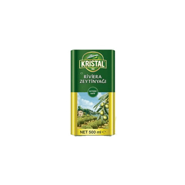 روغن زیتون کریستال ترکیه نیم لیتری