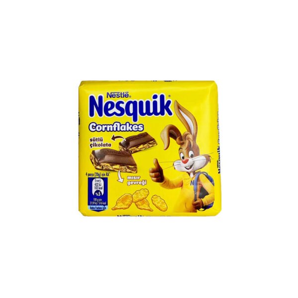 شکلات تخته ای شیری نسکوئیک حاوی غلات شیرین 60 گرم