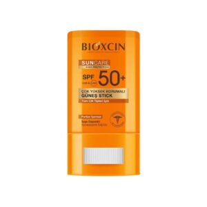 ضد آفتاب استیکی بیوکسین بی رنگ مناسب انواع پوست با spf50 وزن 15 گرم