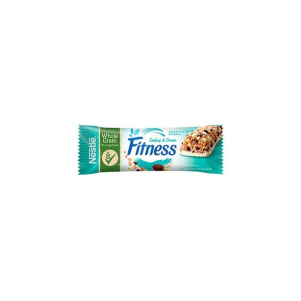 غلات بار فیتنس نستله با طعم کوکی و خامه 22.5 گرم