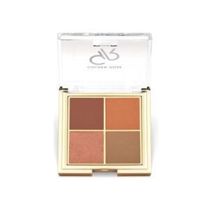 پالت سایه چشم 4 رنگ کواترو گلدن رز شماره 05 قرمز آجری 4x2.2 گرم
