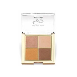 پالت سایه 4 رنگ کواترو گلدن رز شماره 07 برنز ویژن 4x2.2 گرم