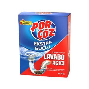 پودر لوله بازکن پورچوز مدل Ekstra Güçlü شامل ۲ بسته 50 گرمی