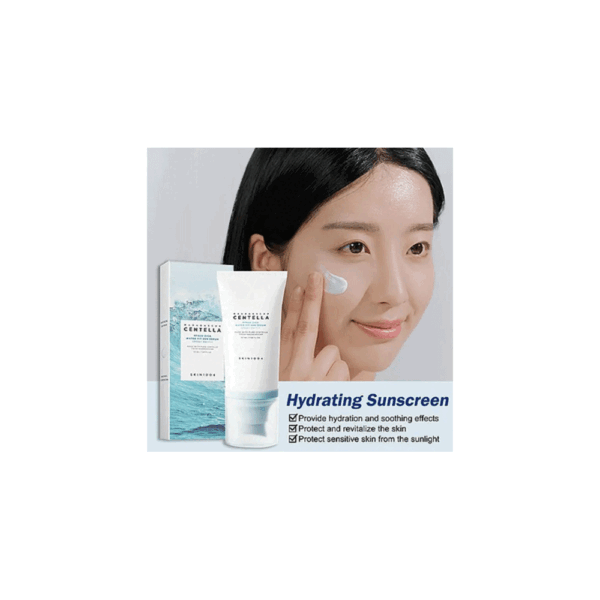 کرم ضد آفتاب سنتلا هیالو سیکا با SPF 50 حجم 50 میلی لیتر