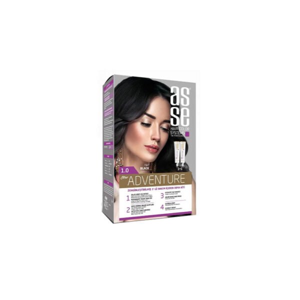 کیت رنگ مو بدون آمونیاک آسه استوینت شماره 1.0