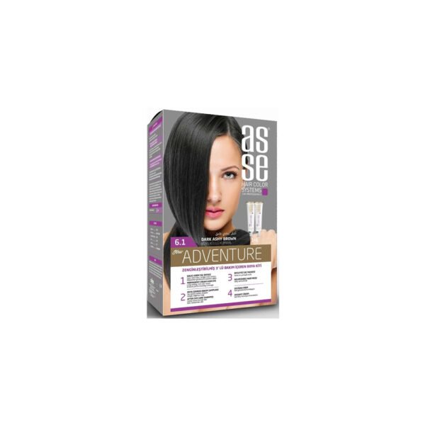 کیت رنگ مو بدون آمونیاک آسه استوینت شماره 6.1